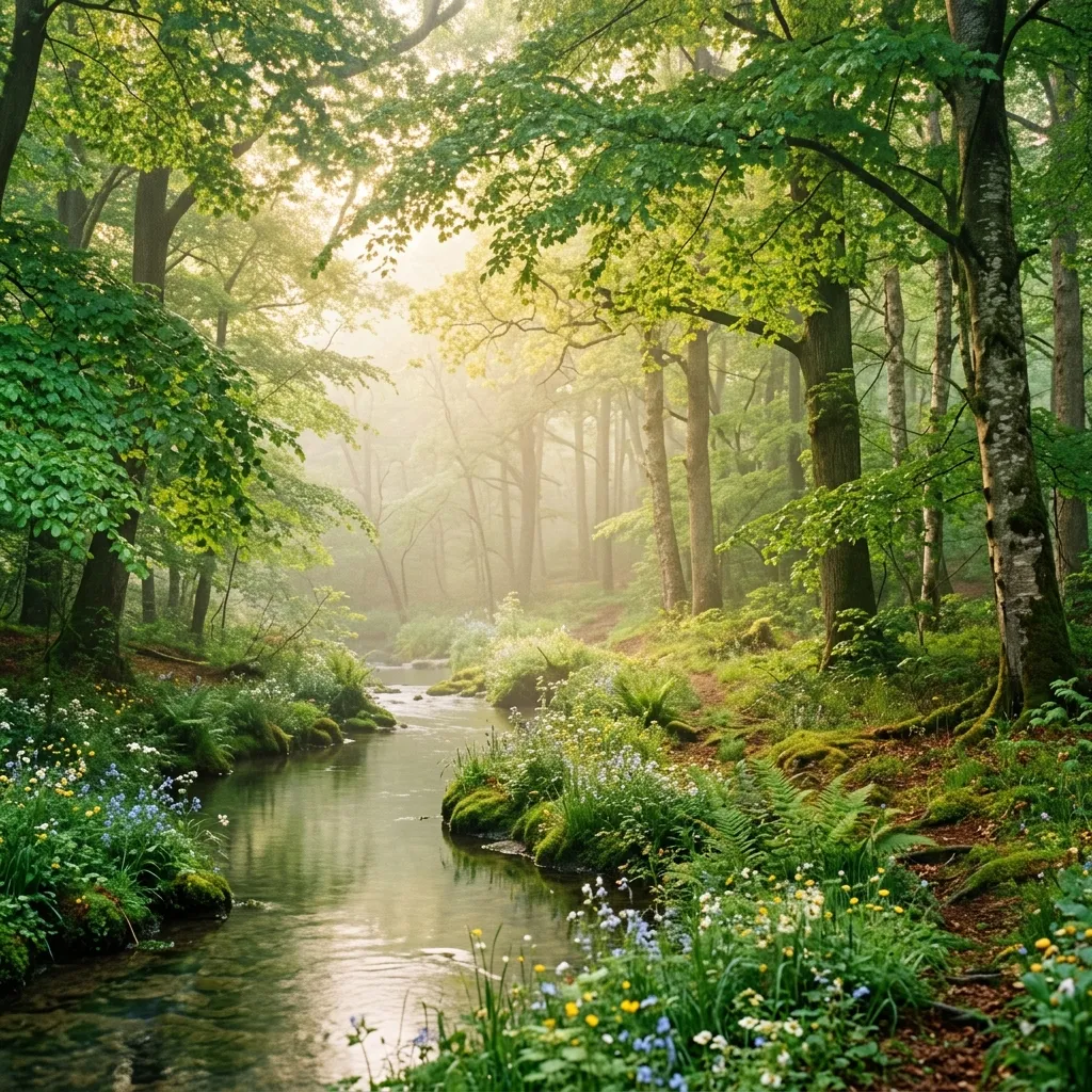 Calming nature scenery representing secure psychological consulting and mental wellness